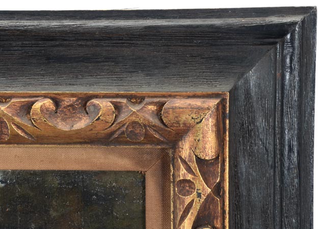 Antique 19th-Century Original Oil Landscape Painting after Corot