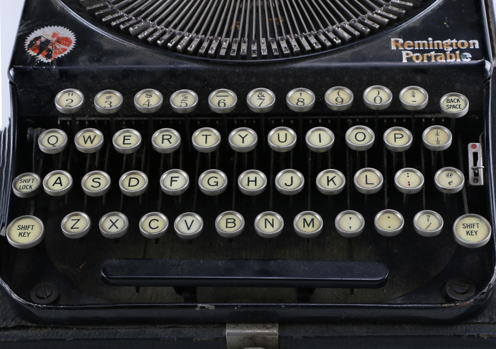 1927 Remington Portable Typewriter