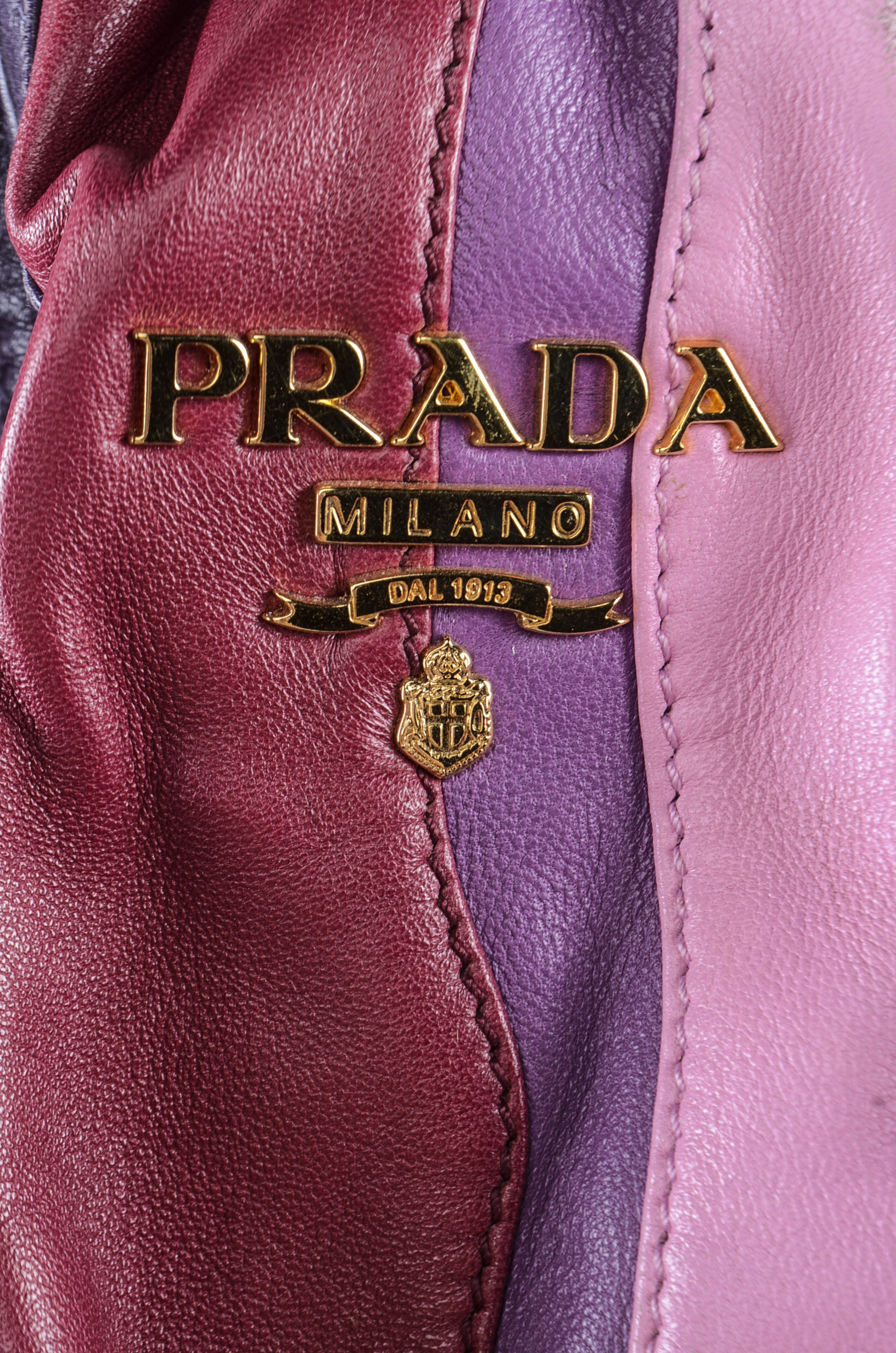 Prada Nappa Stripes Tote