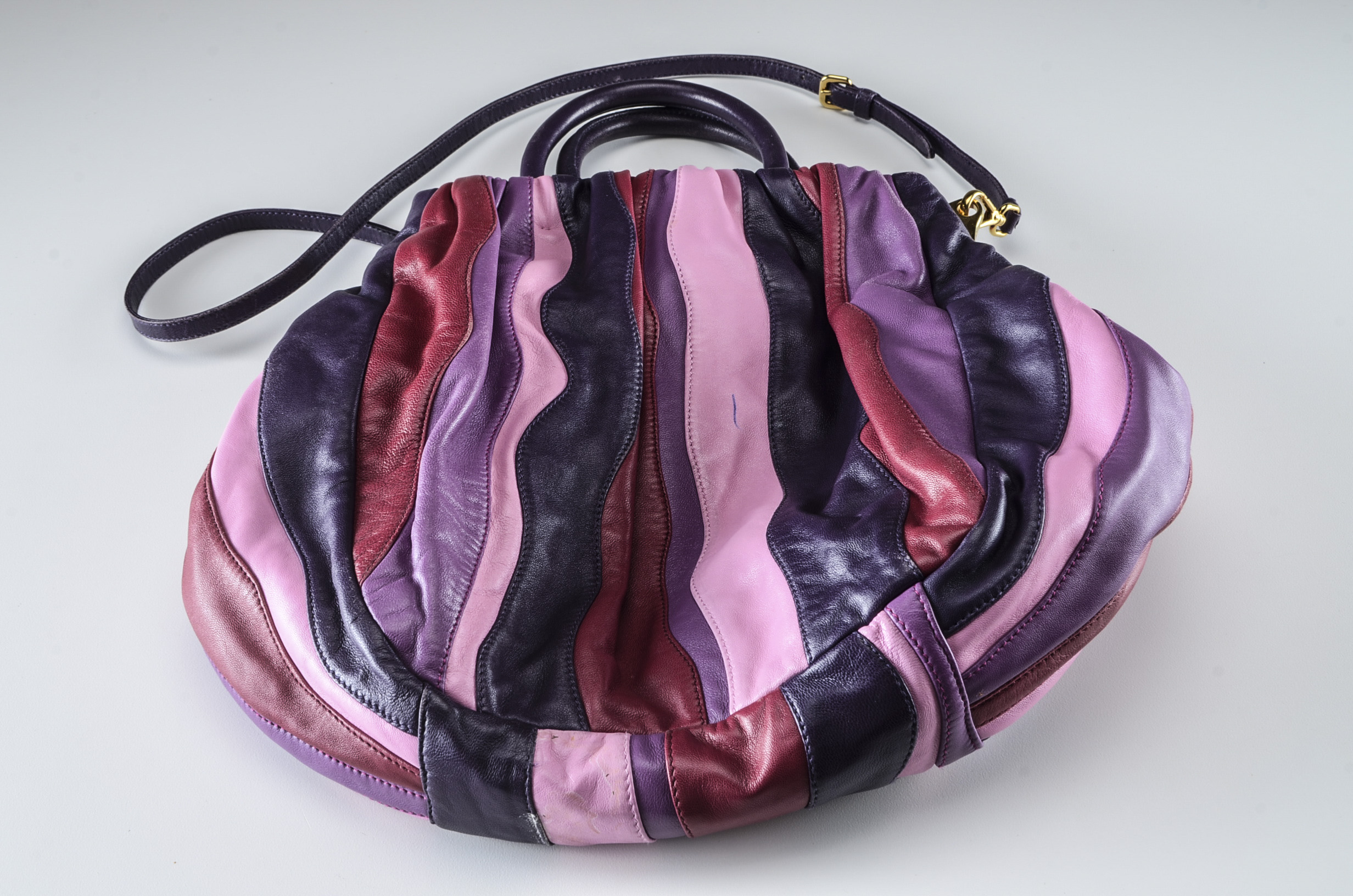 Prada Nappa Stripes Tote