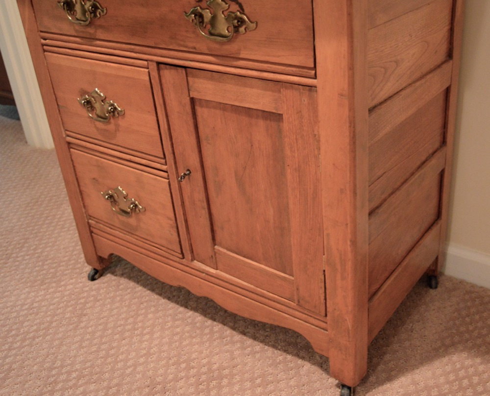 Vintage Wood Cabinet