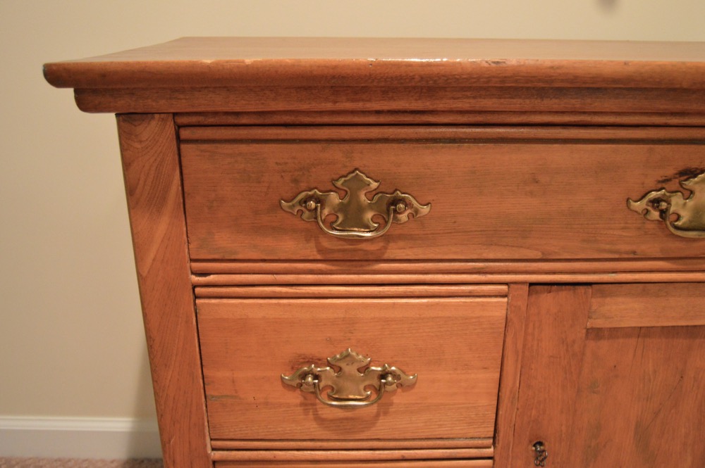 Vintage Wood Cabinet