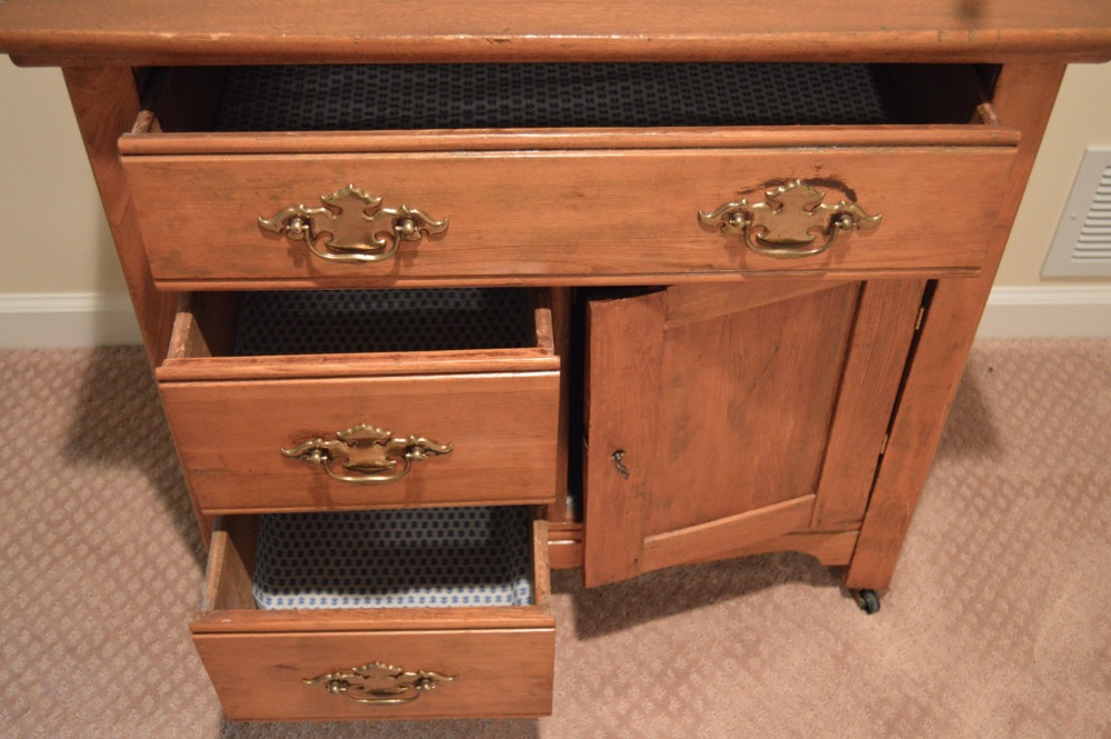 Vintage Wood Cabinet