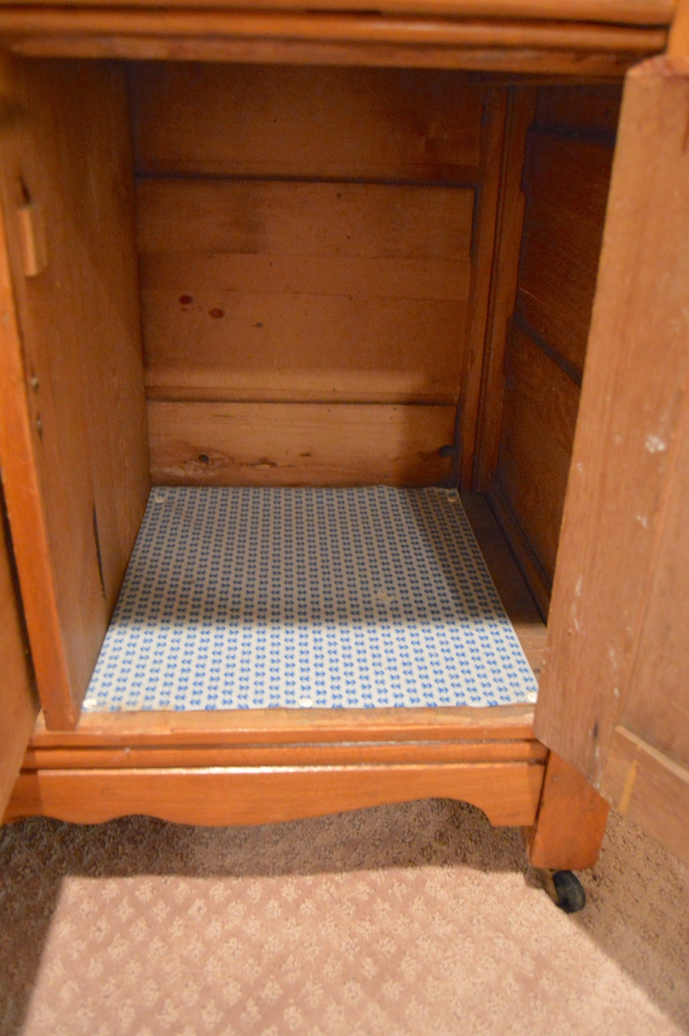 Vintage Wood Cabinet