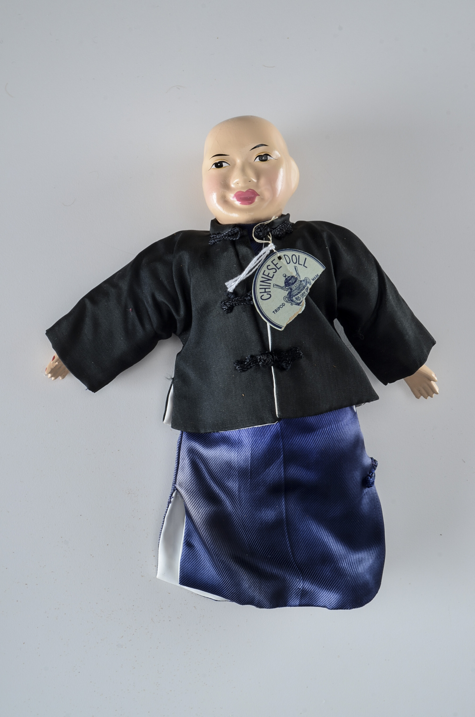 Chinese Composition Doll Family