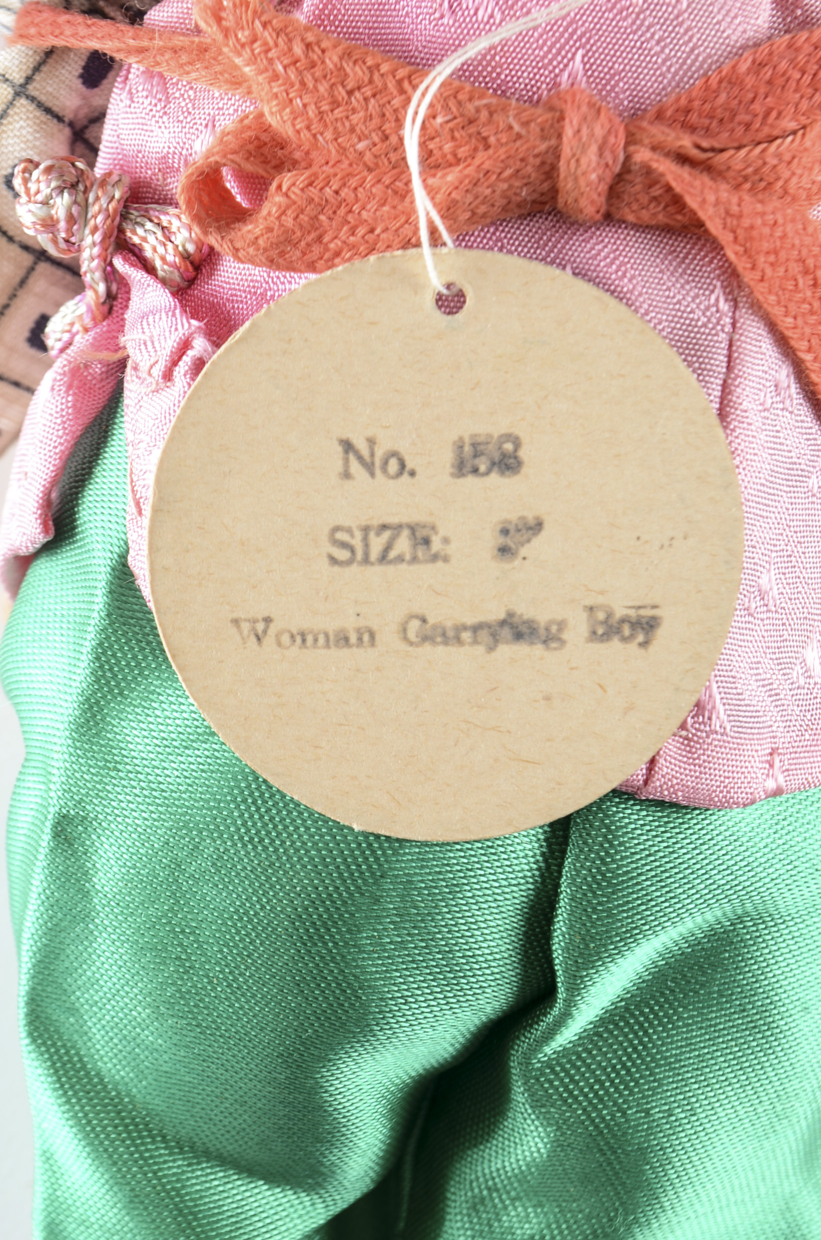 Chinese Composition Doll Family