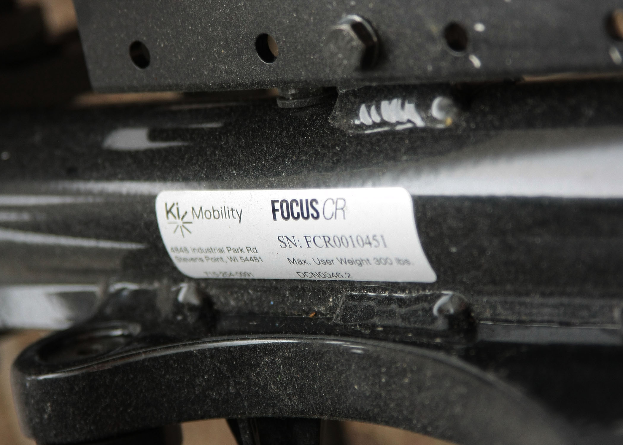 Numotion Comfort Acta-Contour Wheelchair