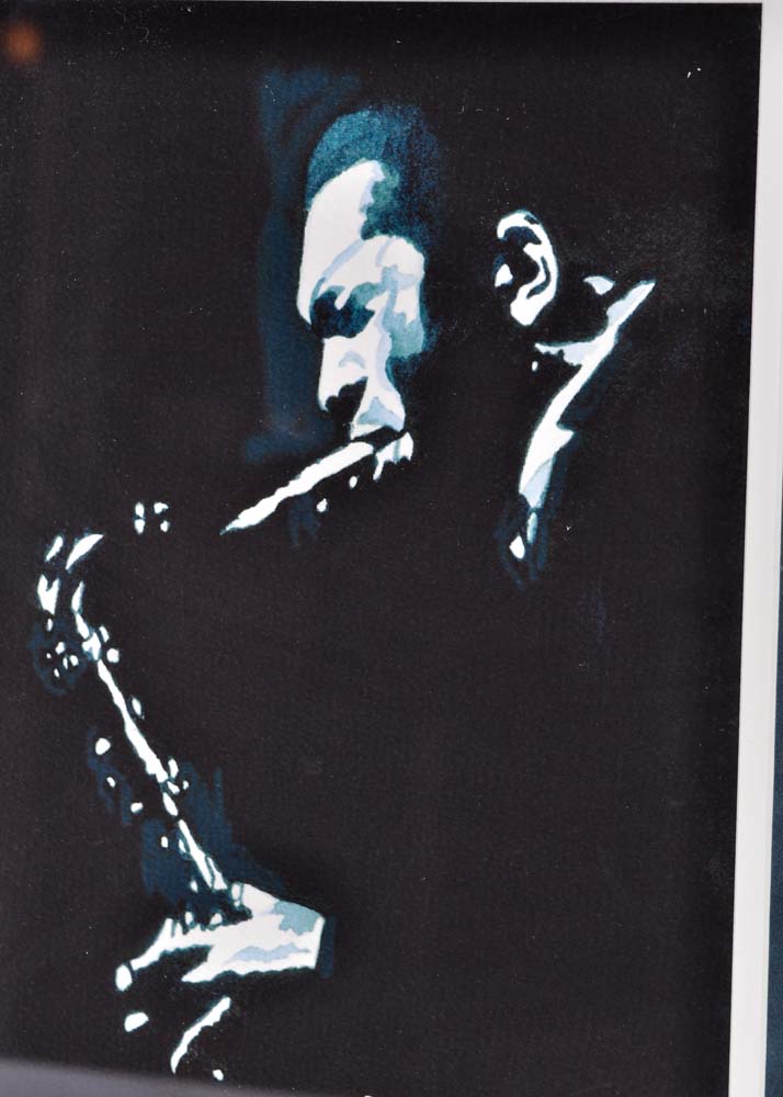 Signed Offset Lithograph "Trane" by Arthur Dillard