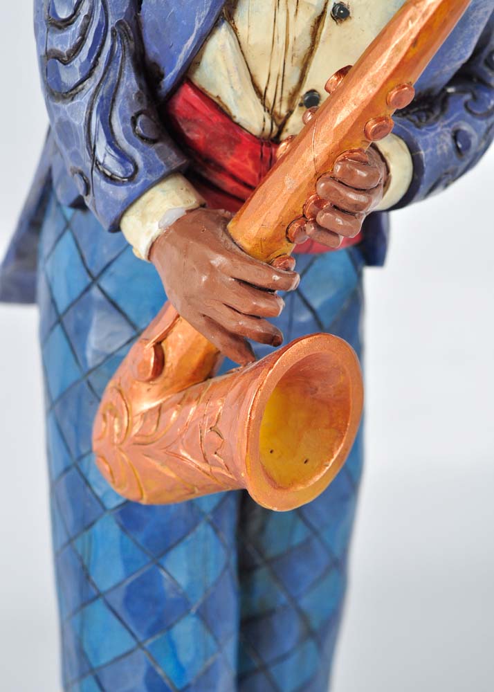 Life of a Nation Saxophonist Sculpture by Jim Shore