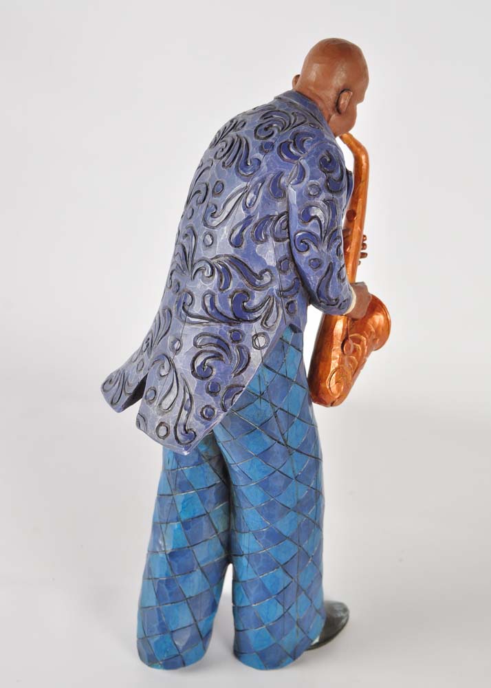 Life of a Nation Saxophonist Sculpture by Jim Shore