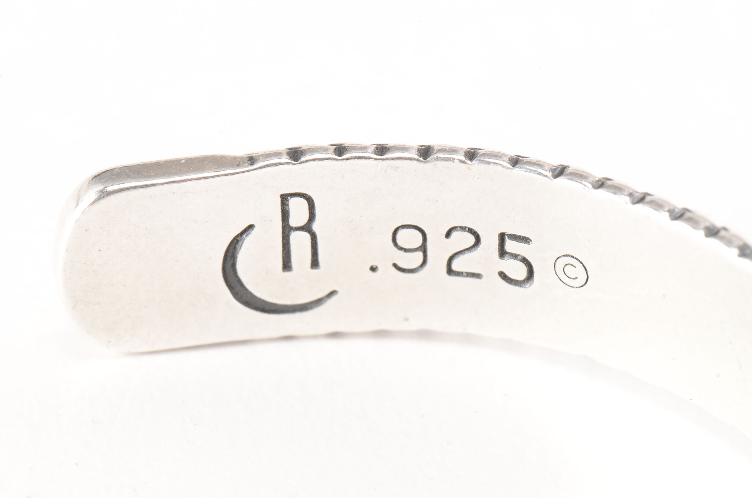 Carolyn Pollack Sterling Silver and Turquoise Cuff Bracelet