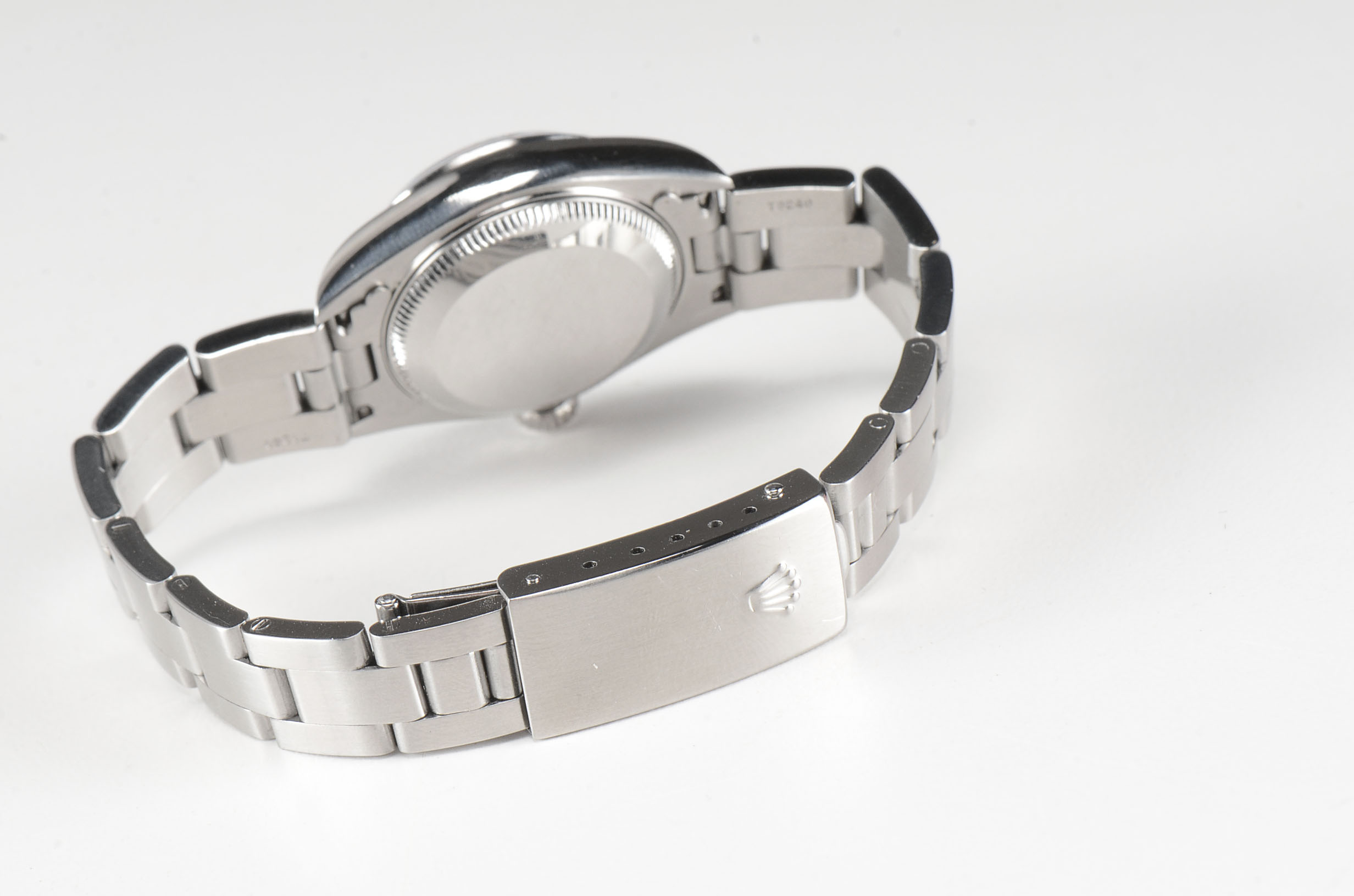 Women's Rolex Perpetual Date Stainless Steel Blue Dial Oyster Automatic Watch