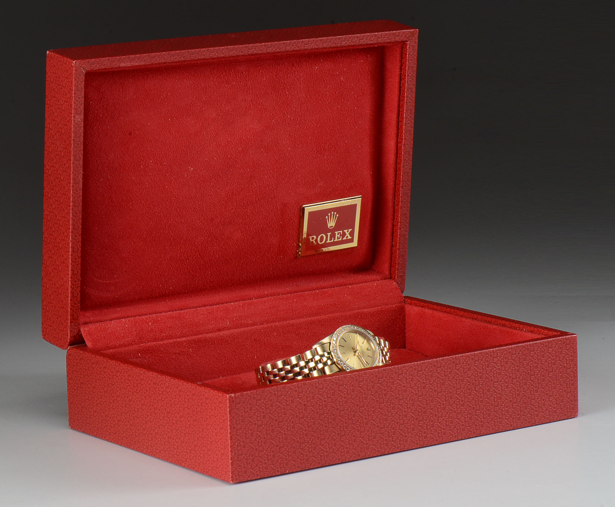 Women's Rolex Oyster Perpetual 14K Solid Yellow Gold and Diamond Automatic Watch