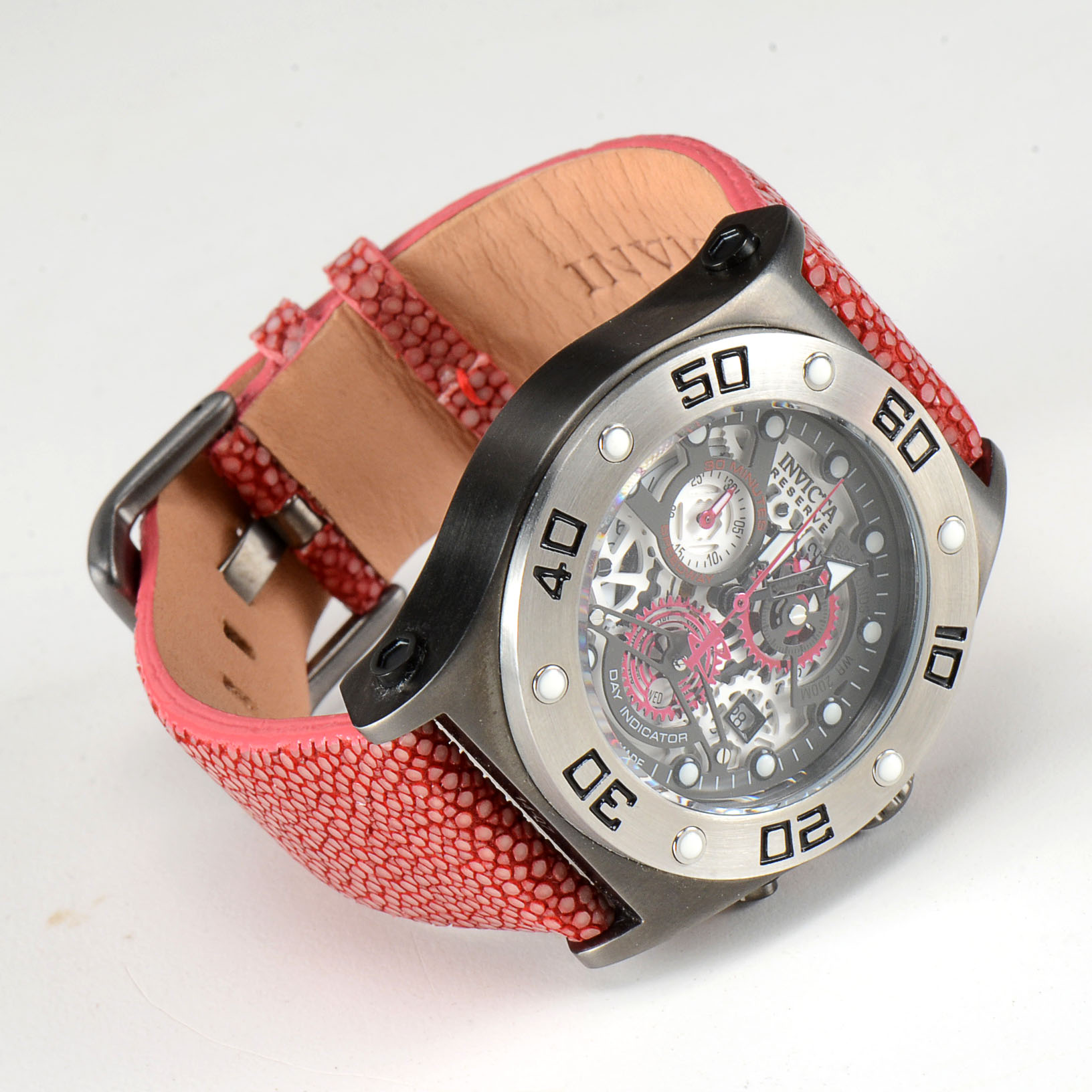 Men's Invicta Speedway Model 17672 Chronograph Watch with Stingray Band