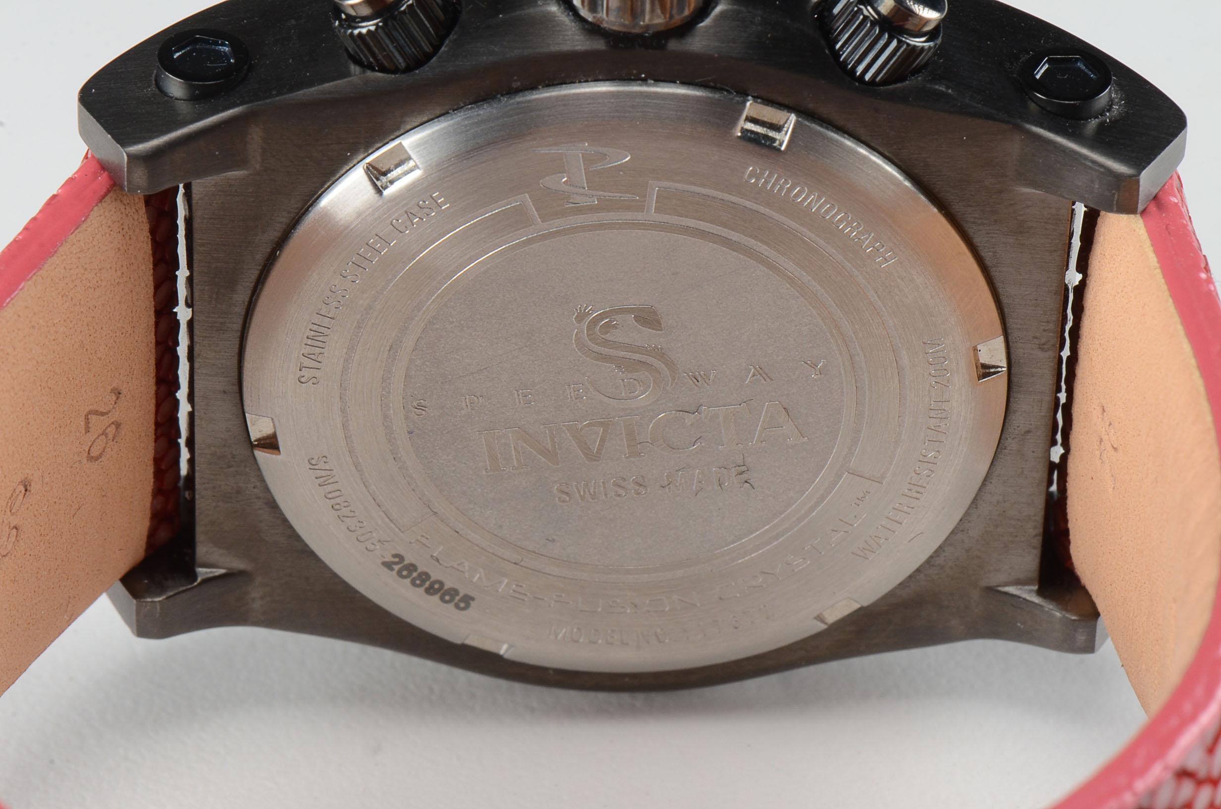 Men's Invicta Speedway Model 17672 Chronograph Watch with Stingray Band