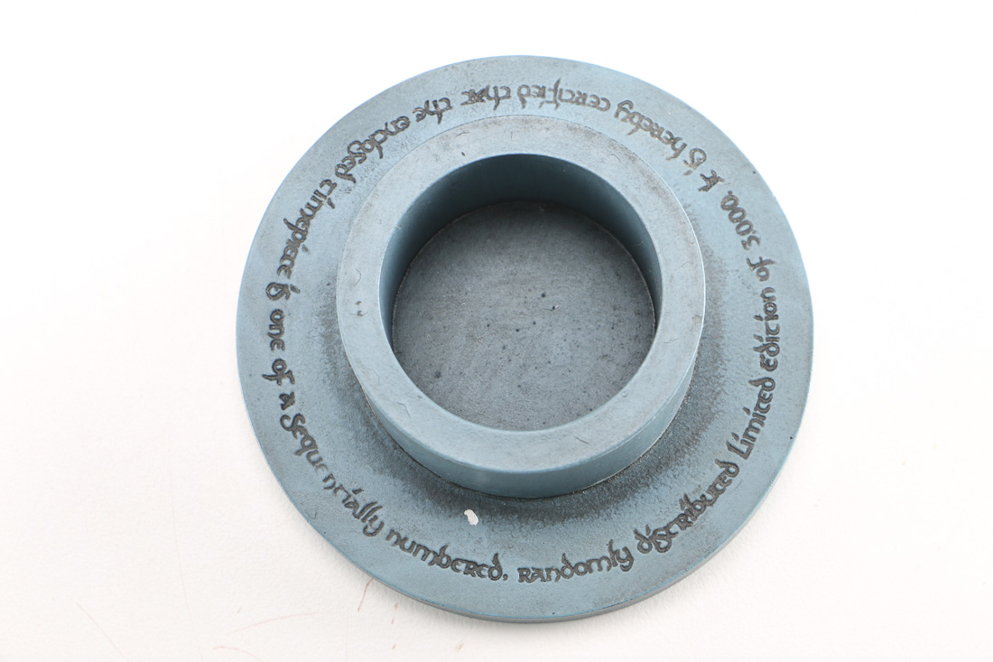 "The Lord of The Rings" Eye of Sauron Fossil Watch with Holder