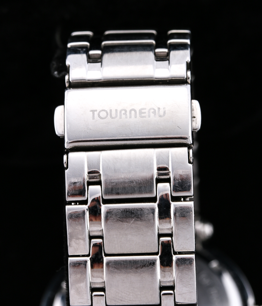 Stainless Steel Tourneau Watch Designed for Honda