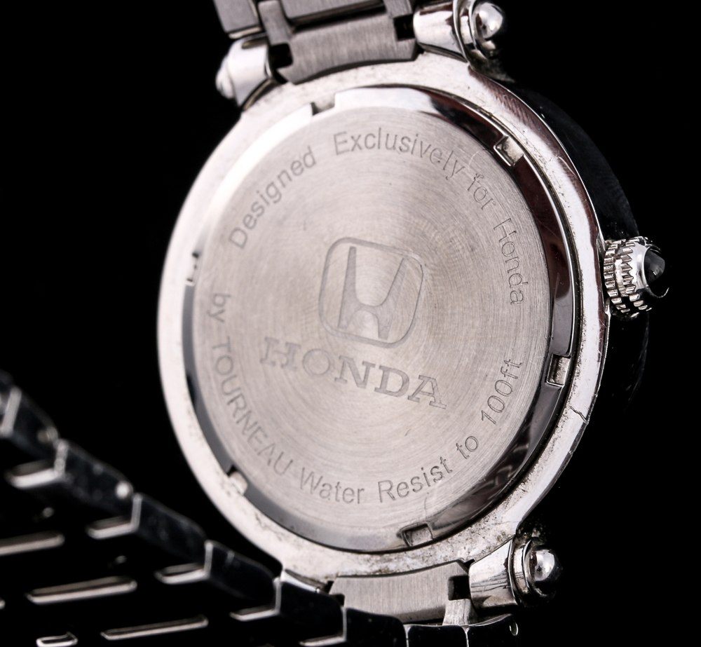 Stainless Steel Tourneau Watch Designed for Honda