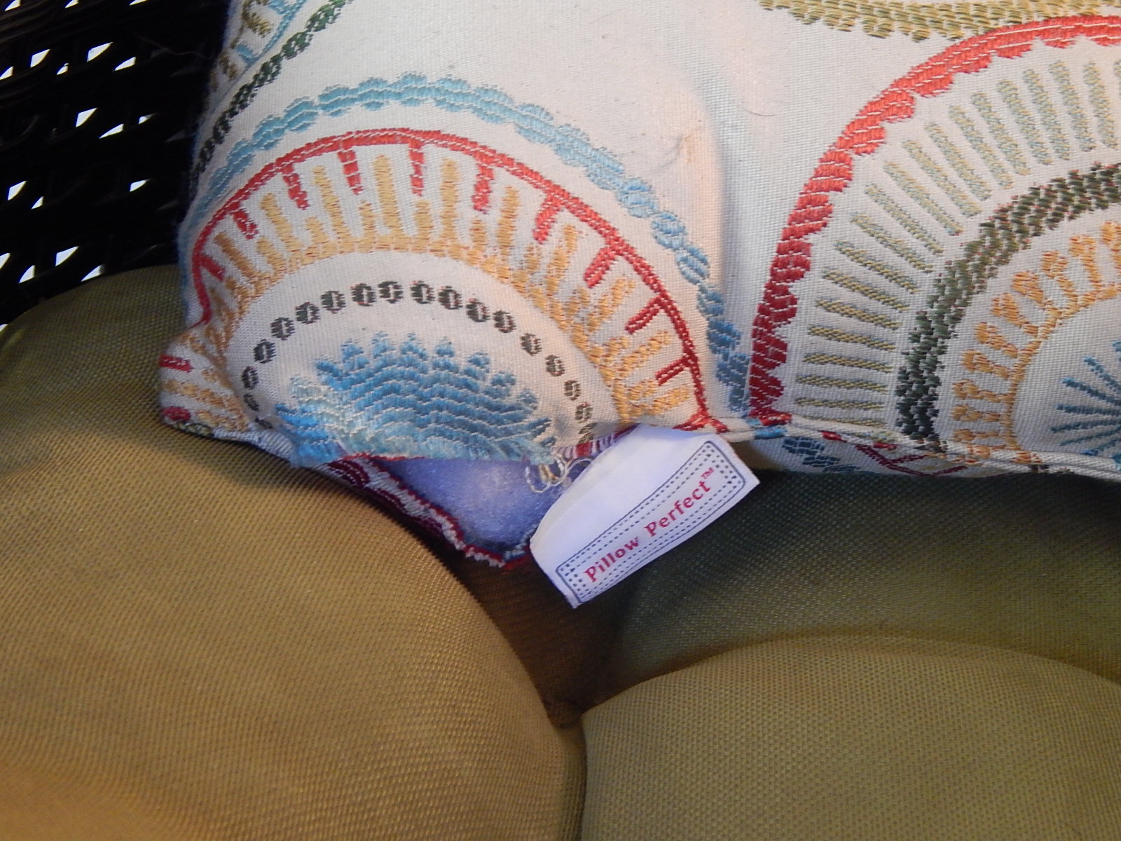 Trio of Vintage Wicker Arm Chairs - Black