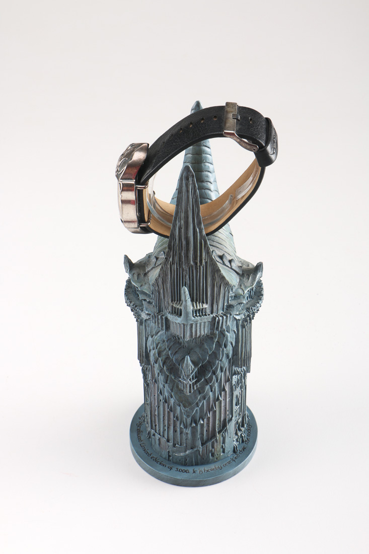 "The Lord of The Rings" Eye of Sauron Fossil Watch with Holder