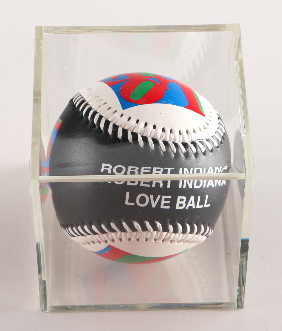 Robert Indiana Collectible Baseball "Love Ball"