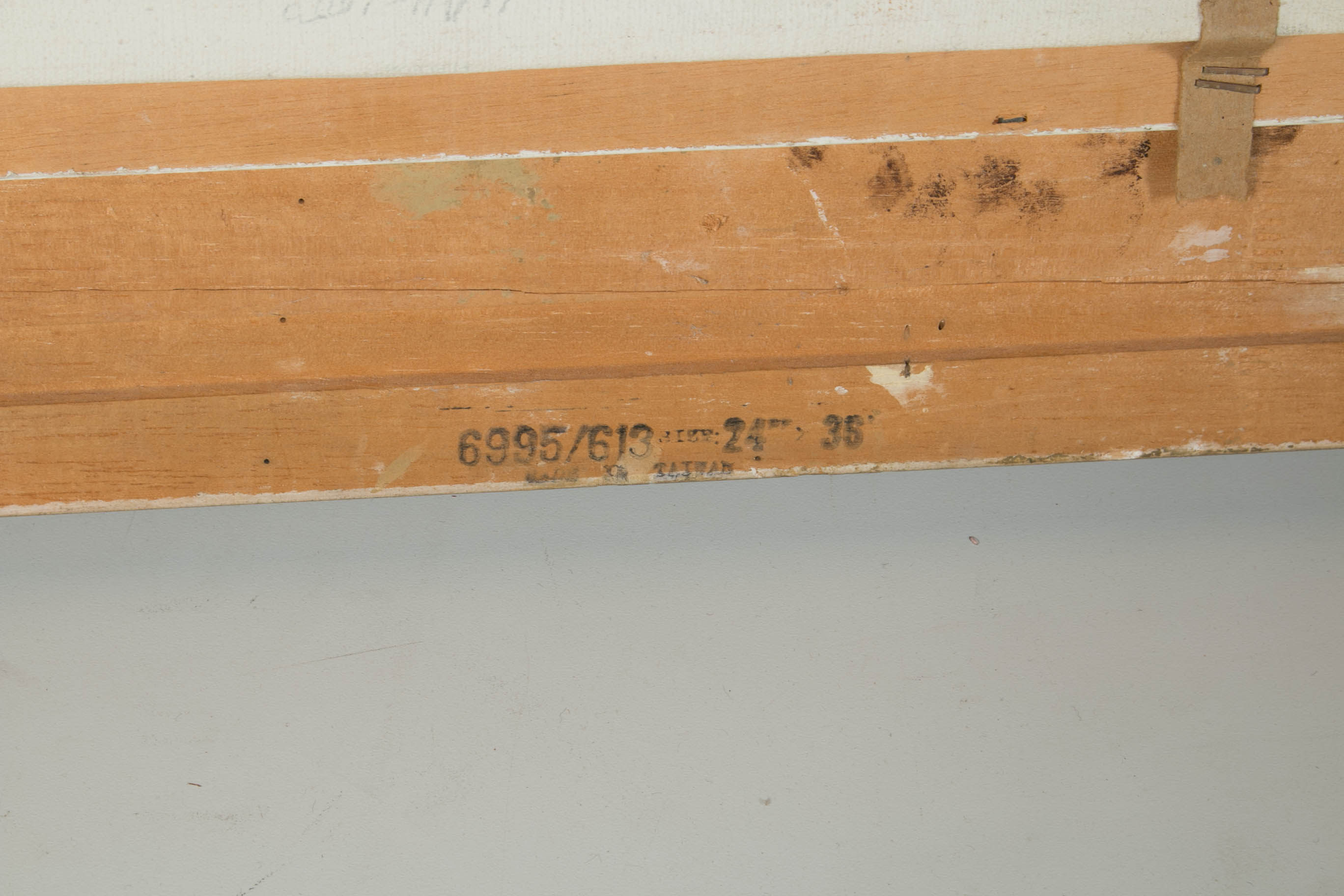 K. Woods Signed Original Oil on Canvas of Paris