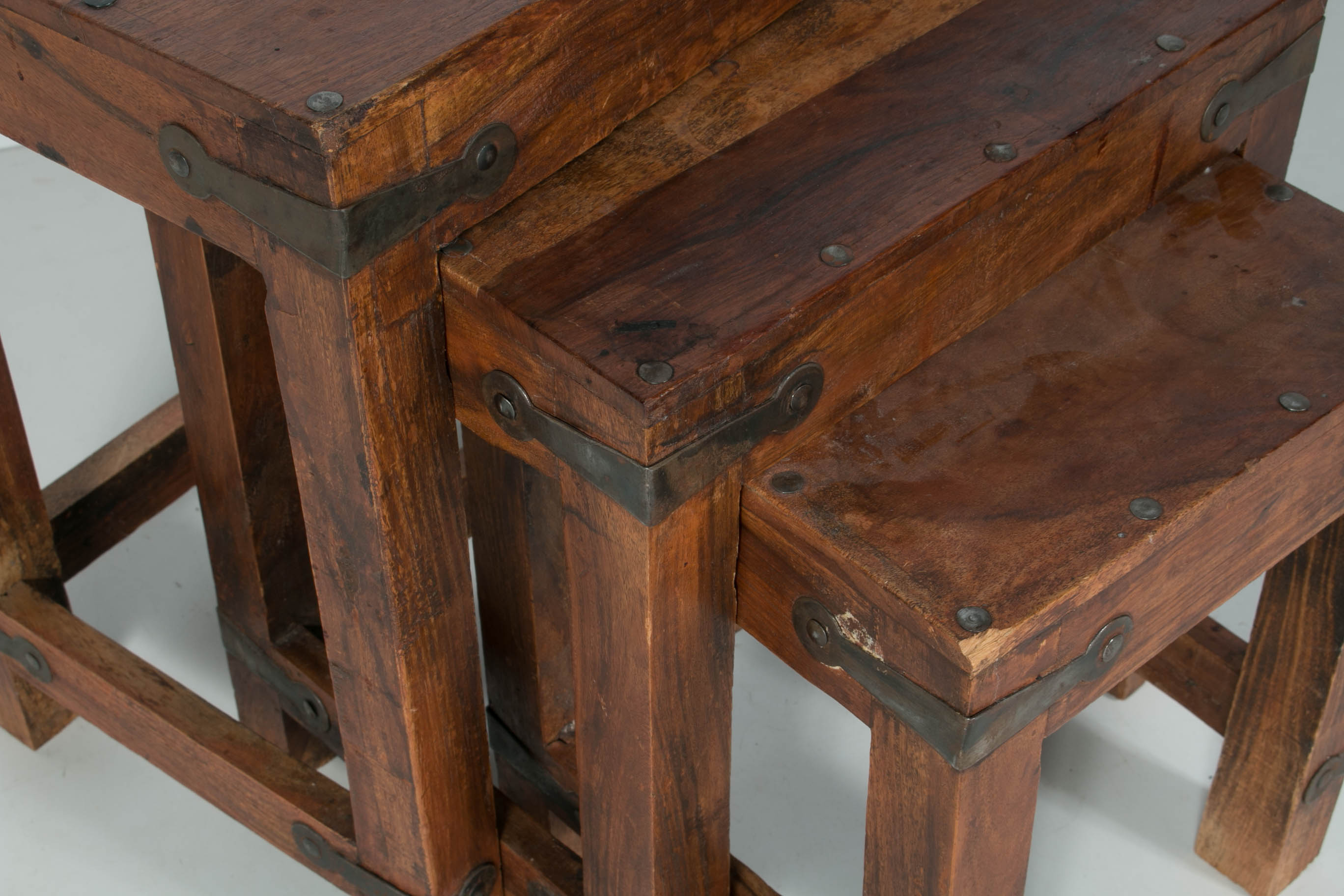 Three Nested End Tables