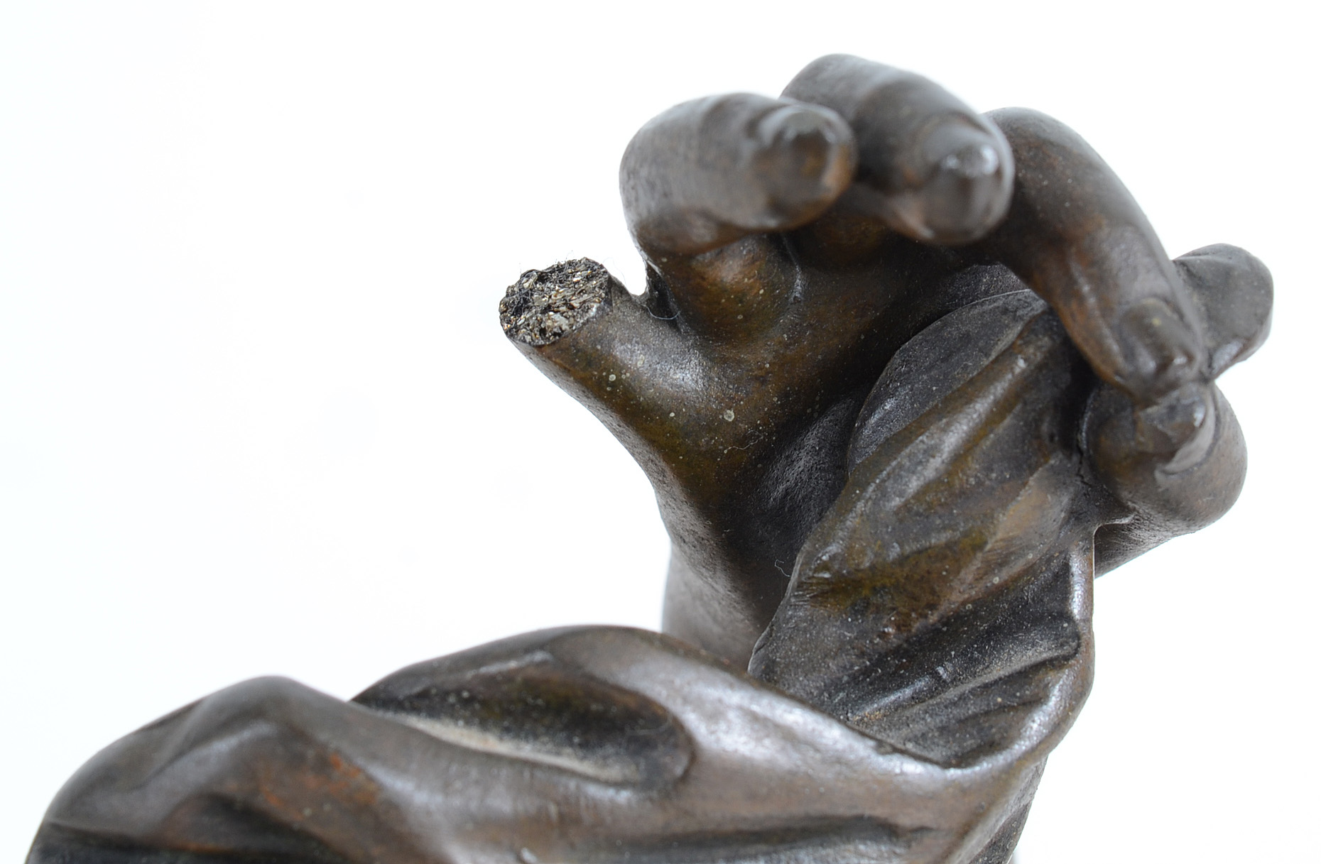 Ernest Rancoulet Bronze Sculpture of Couple