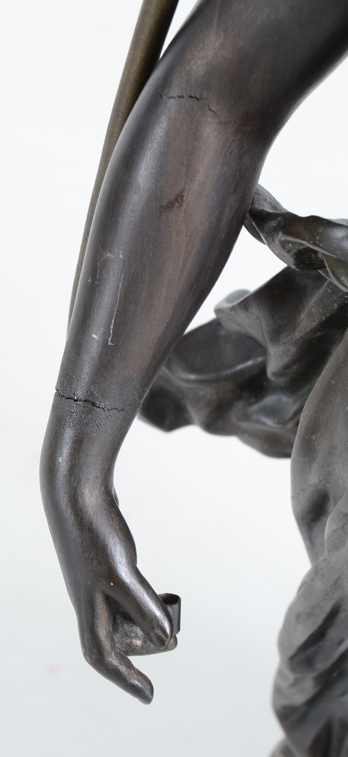 Ernest Rancoulet Bronze Sculpture of Couple