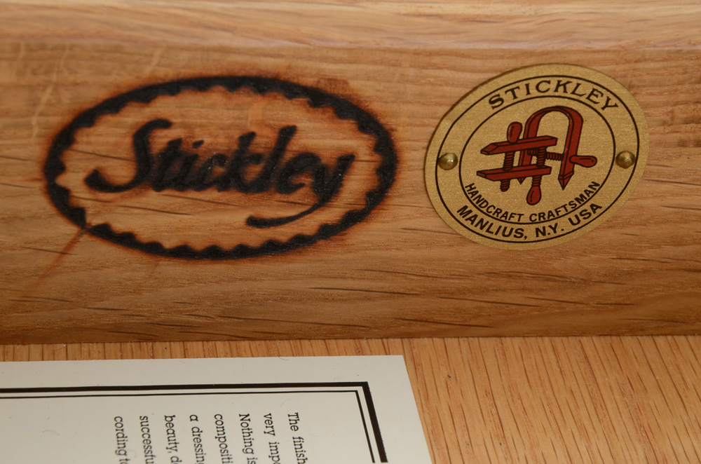 Stickley Furniture "1904 Harvey Ellis" Mission Collection Desk, Deck and Side Chair