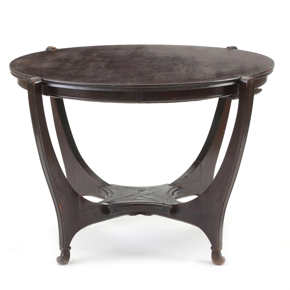 Transitional 1920s Poker Table