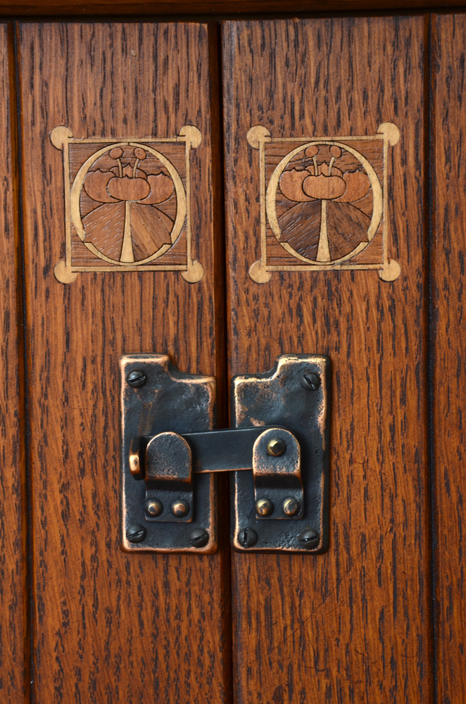 Stickley Furniture "1904 Harvey Ellis" Mission Collection Desk, Deck and Side Chair