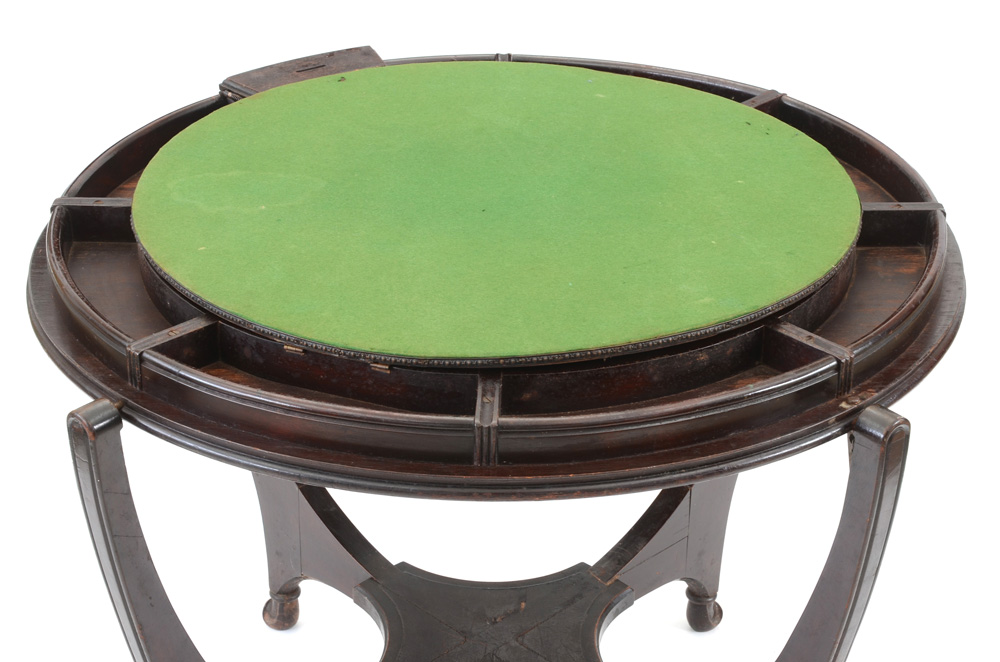 Transitional 1920s Poker Table