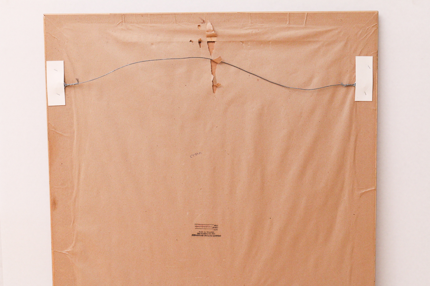 Framed Reproduction Art Nouveau Print