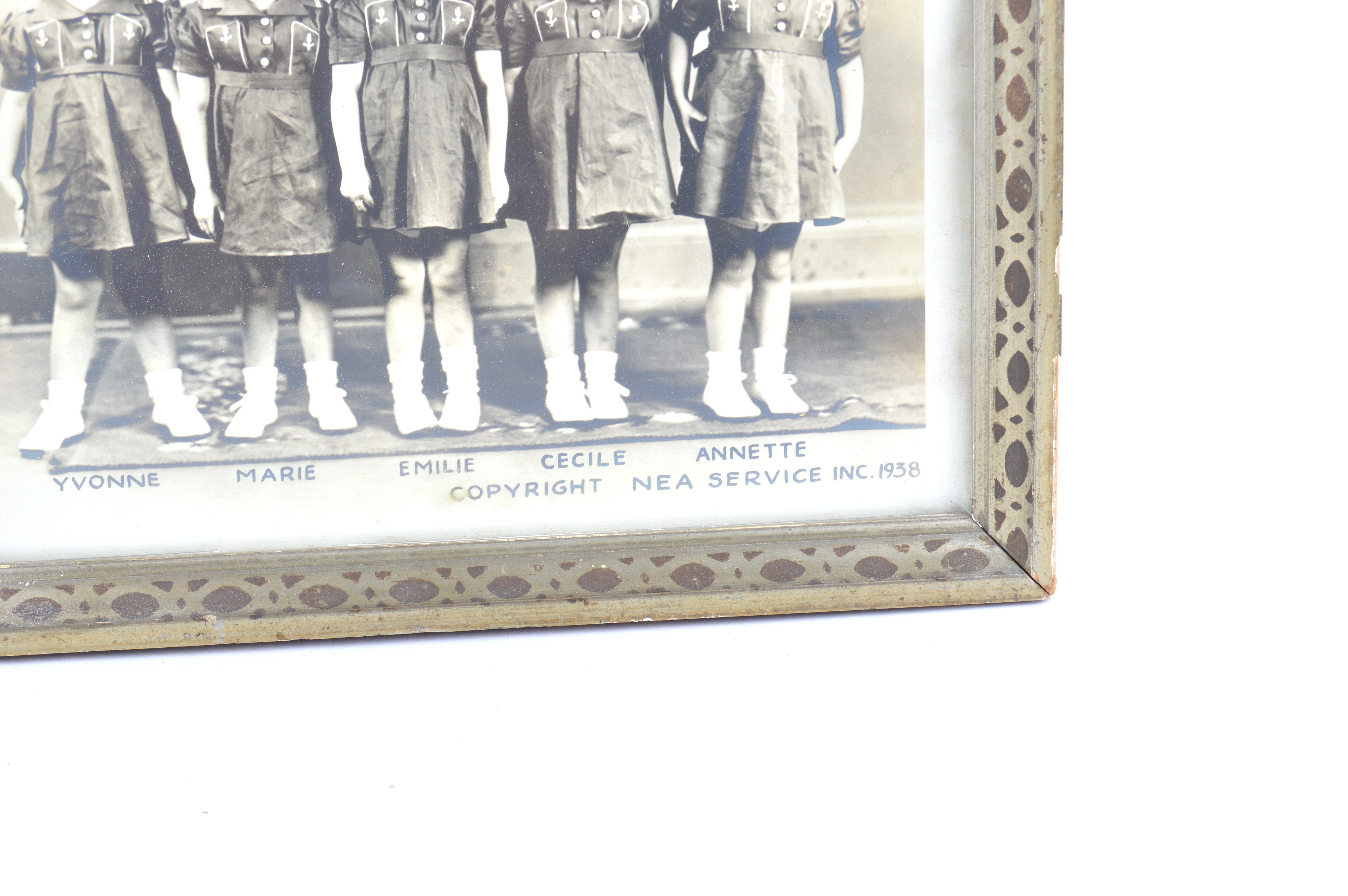 Framed Dionne Quintuplets Photographic Prints and Advertising