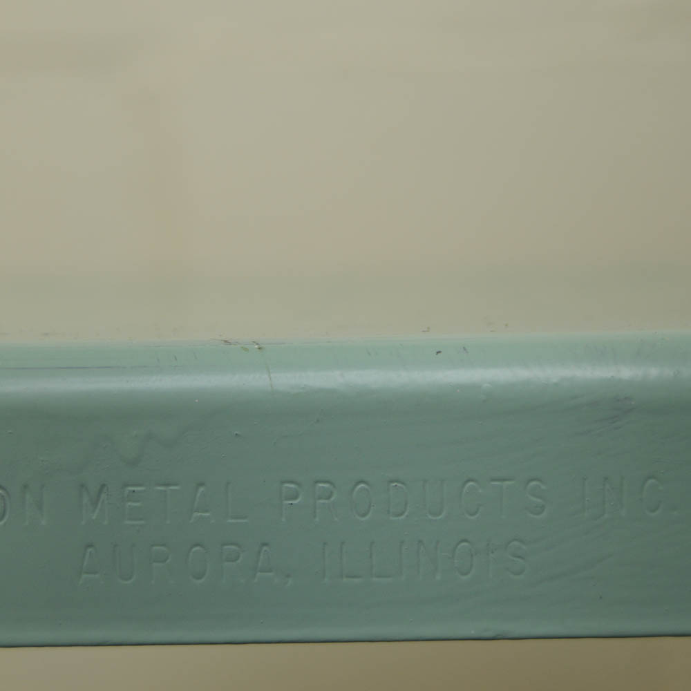 Vintage Lyon Industrial Metal Stool