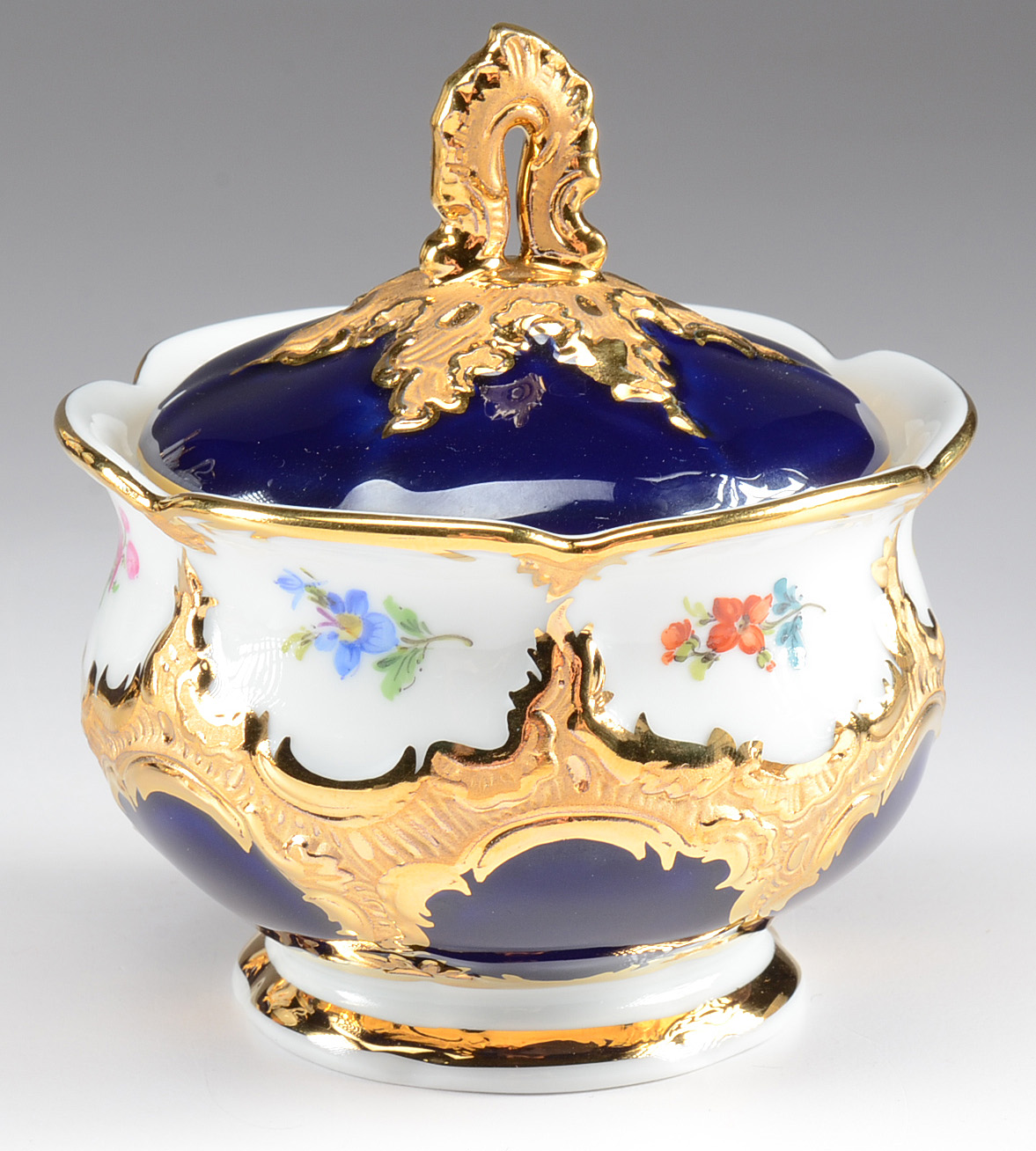 Meissen Porcelain "3329" Tea Set and Vase