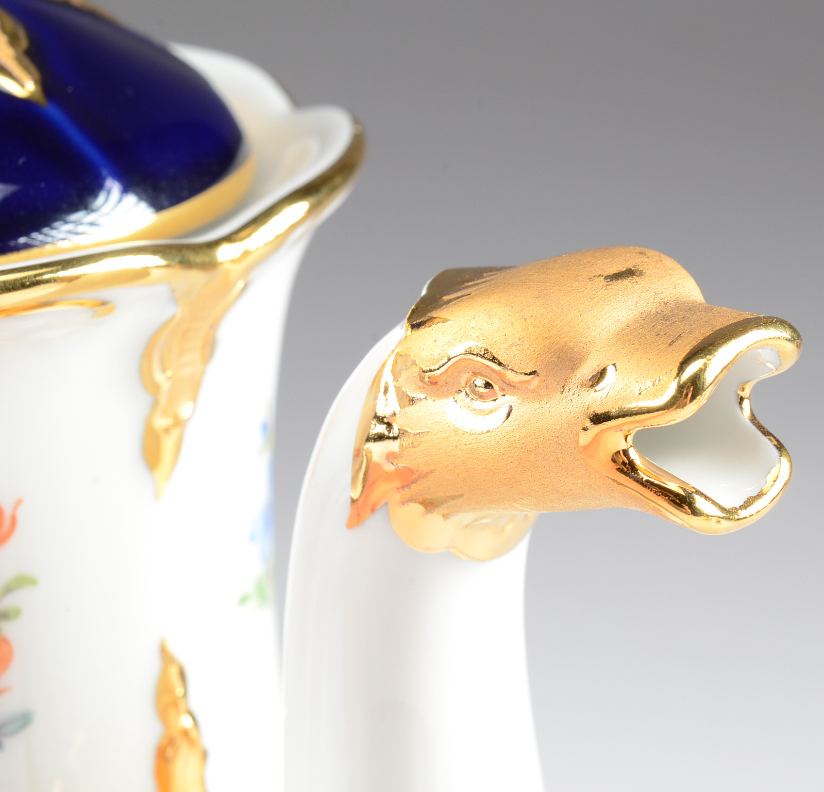 Meissen Porcelain "3329" Tea Set and Vase