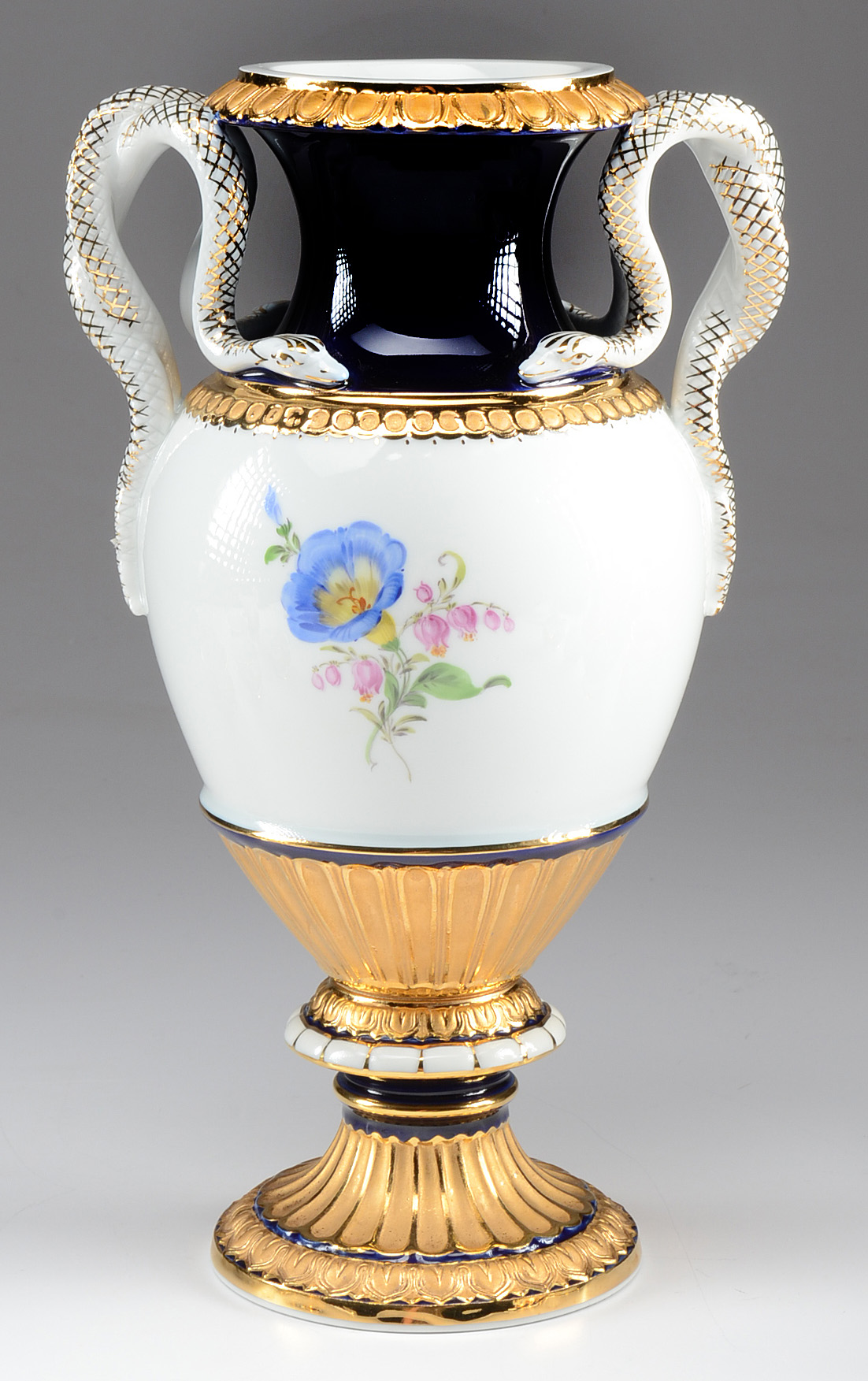 Meissen Porcelain "3329" Tea Set and Vase