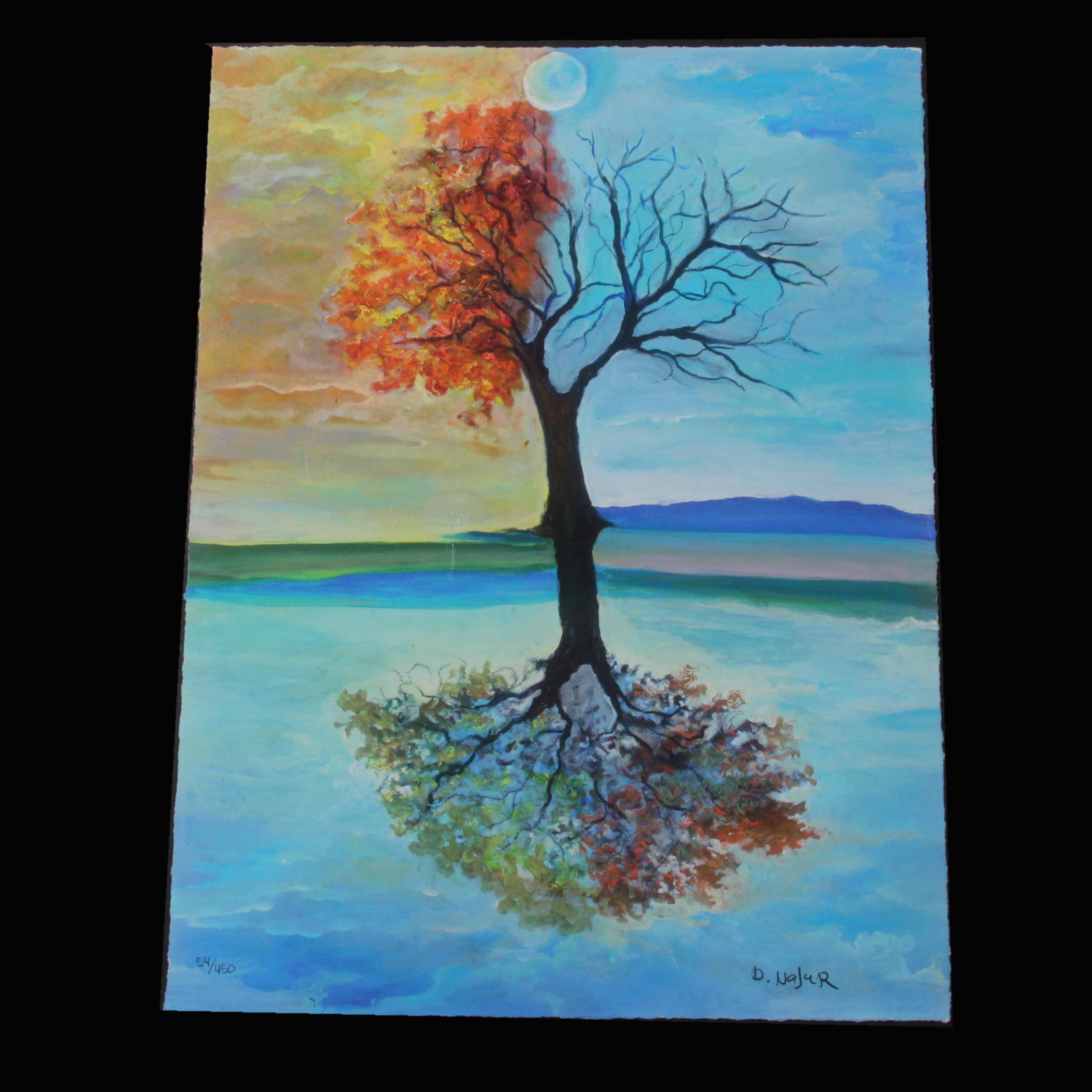 David Najar Signed Limited Edition Giclée "Four Seasons"