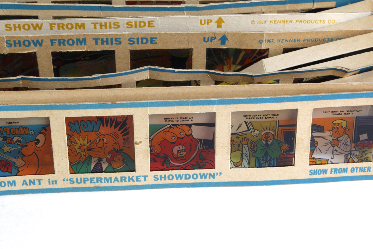 Vintage 1970s "Give A Show" Toy Projectors and Slides