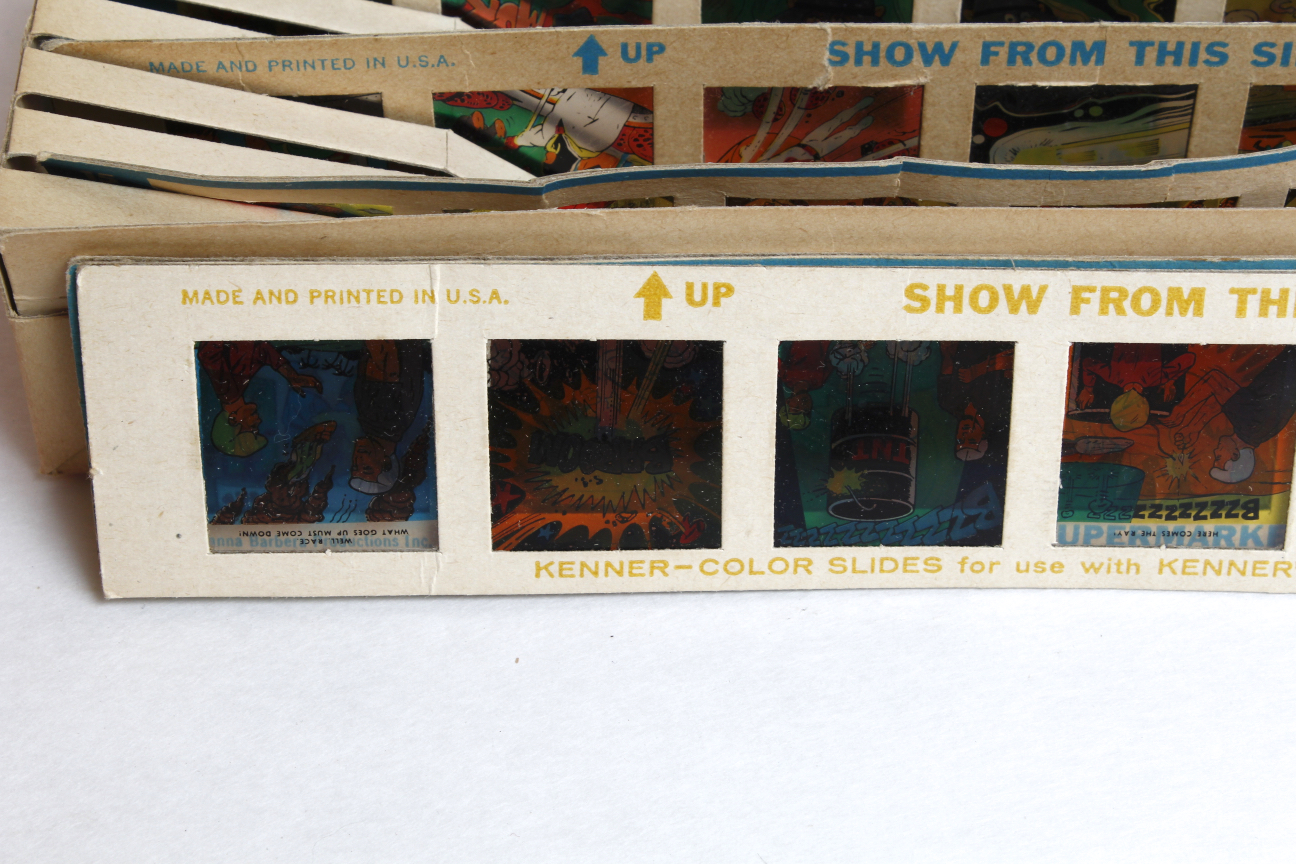 Vintage 1970s "Give A Show" Toy Projectors and Slides