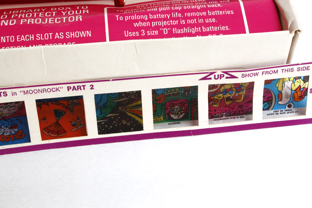 Vintage 1970s "Give A Show" Toy Projectors and Slides