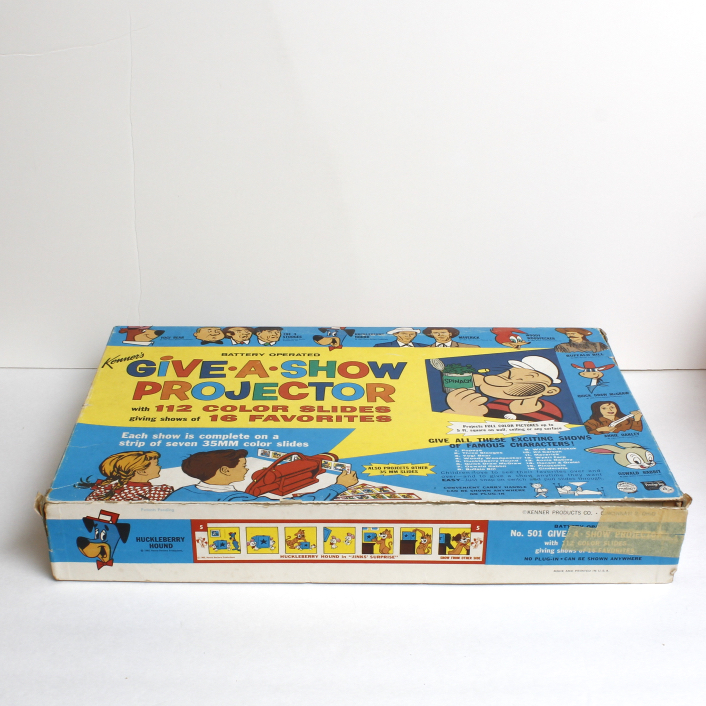 Vintage 1970s "Give A Show" Toy Projectors and Slides