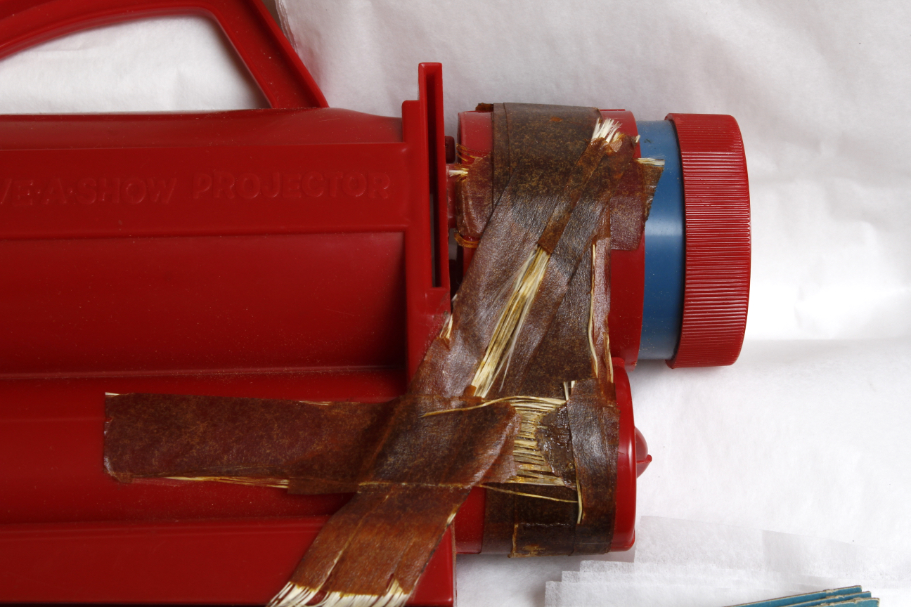 Vintage 1970s "Give A Show" Toy Projectors and Slides