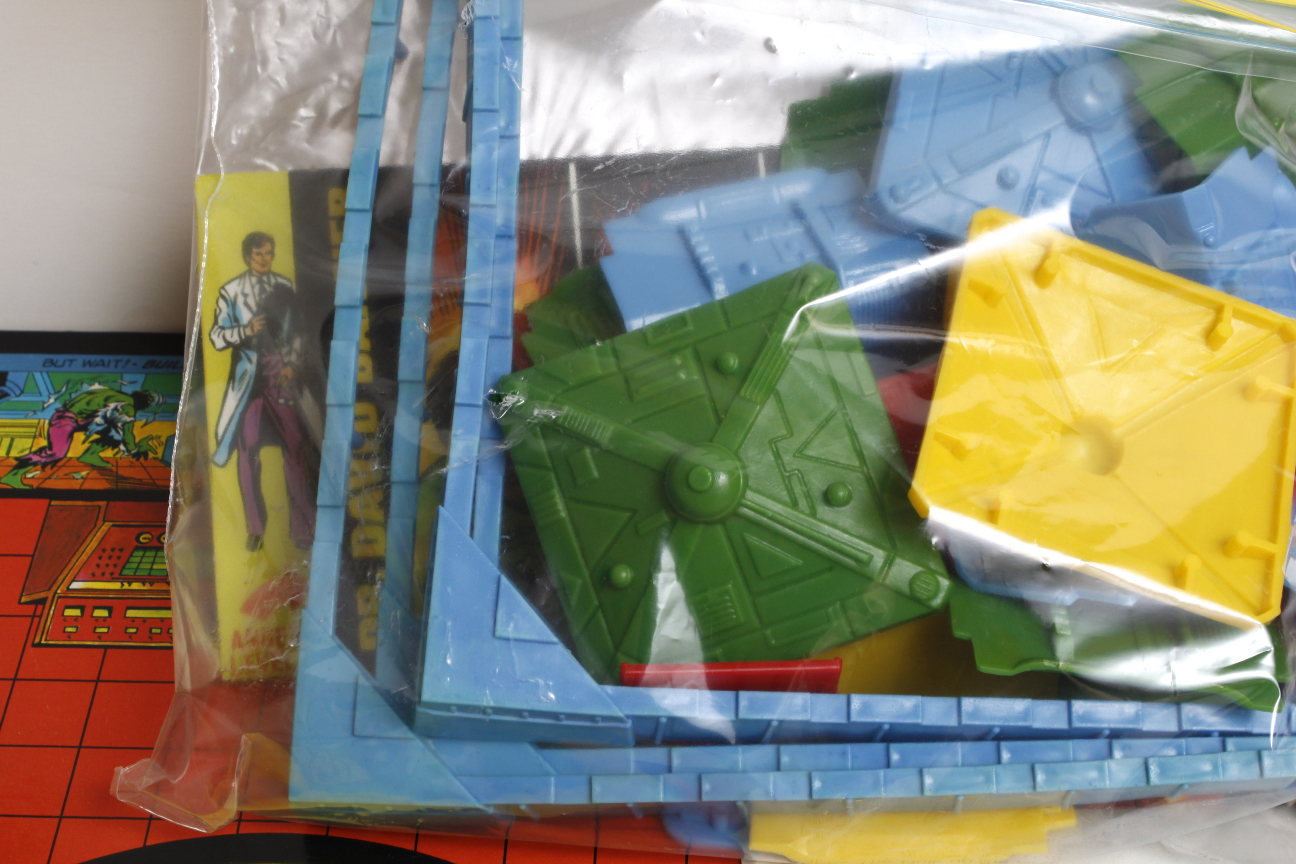 Vintage 1979 "Incredible Hulk Smash-Up" Action Game and "Marvel Comics Superheroes" Card Game
