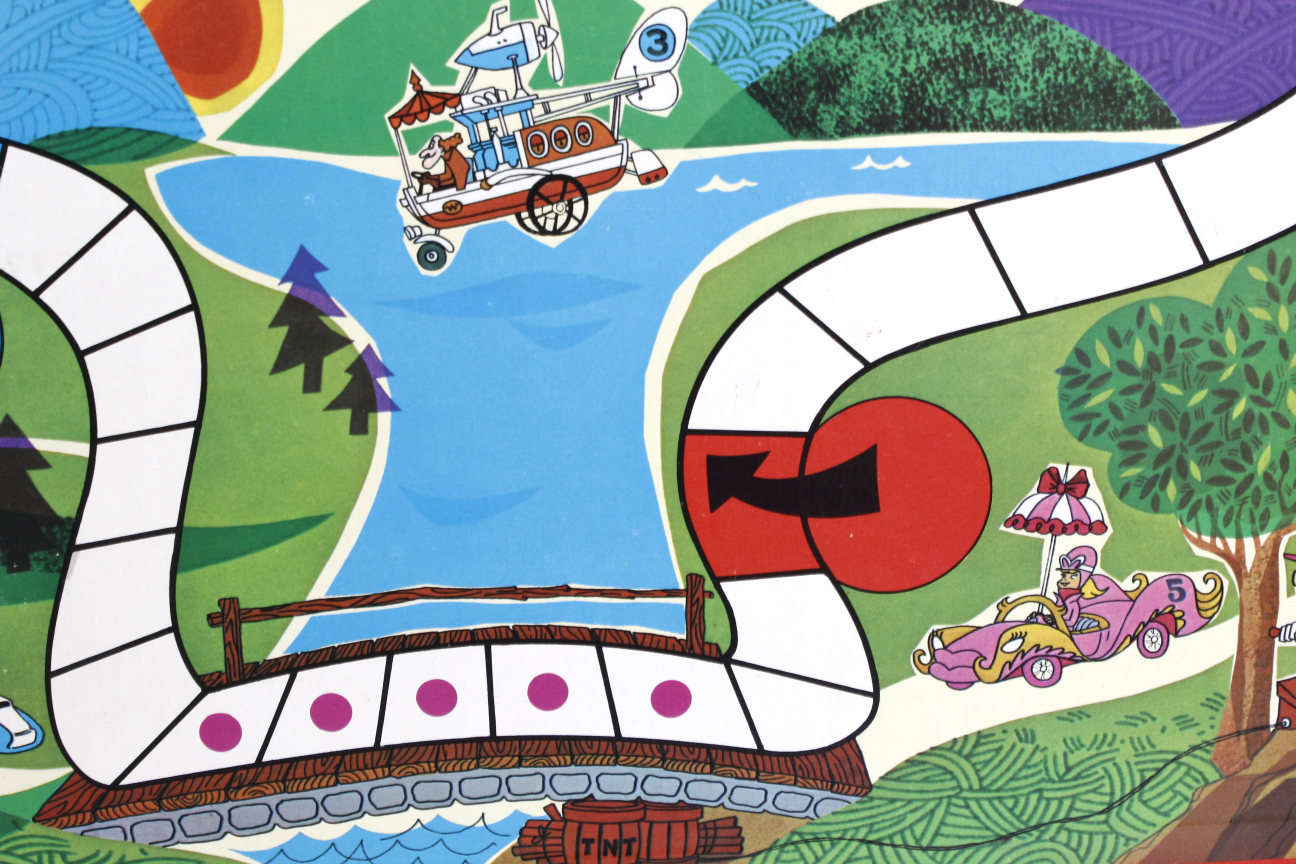 Grouping of Vintage 1960s Board Games