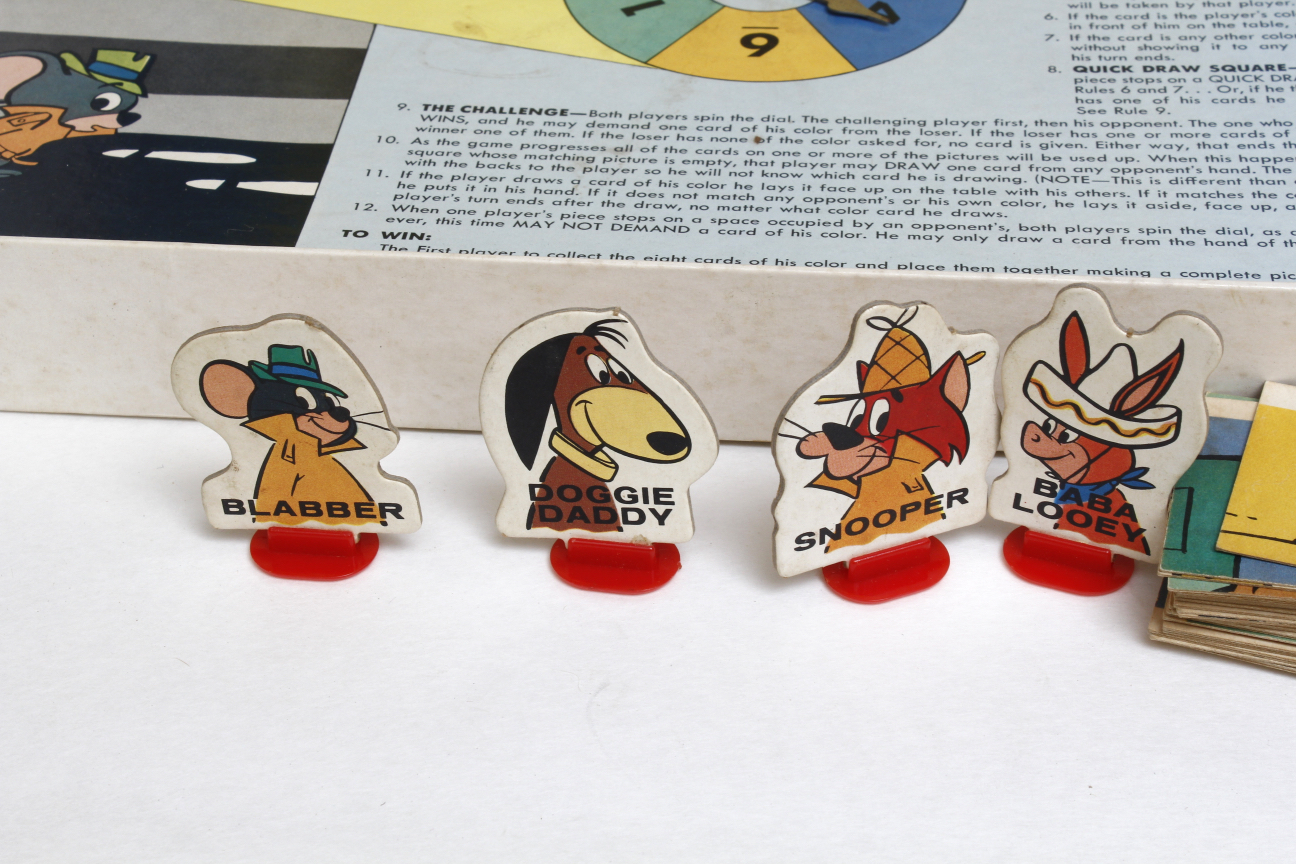 Grouping of Vintage 1960s Board Games