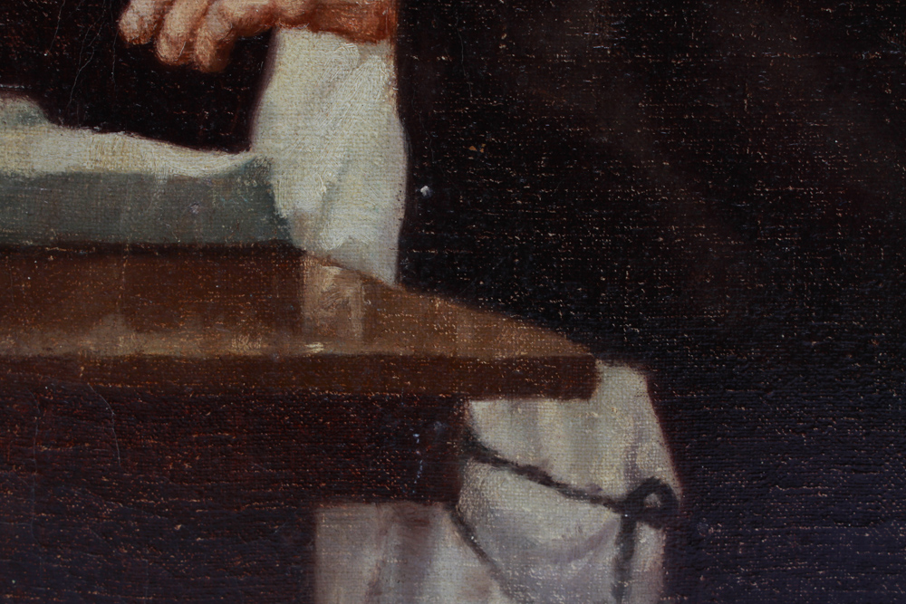 Soloman Leski Oil on Canvas Painting