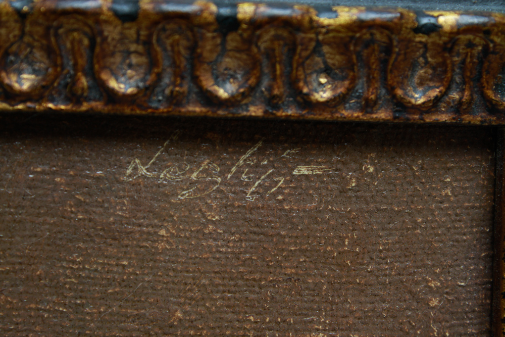 Soloman Leski Oil on Canvas Painting